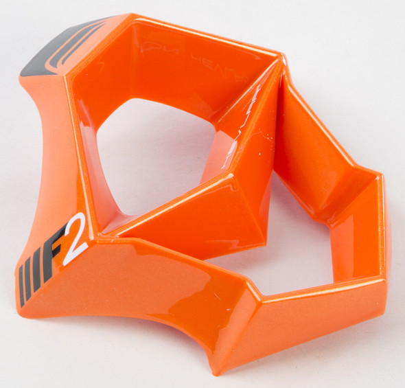 Fly Racing F2 Mouthpiece Black/Orange 73-4542