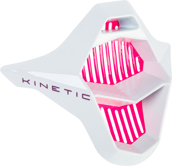 Fly Racing Kinetic Sharp Helmet Mouthpiece Pink/White 73-47974