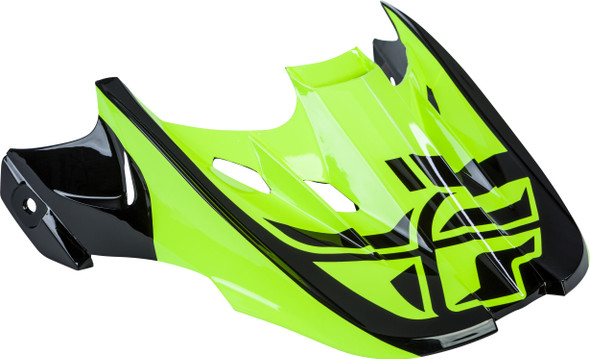Fly Racing Kinetic Sharp Helmet Visor Black/Hi-Vis 73-47960