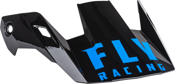 Fly Racing Rayce Helmet Visor Black/Blue Xs-Lg 73-91152