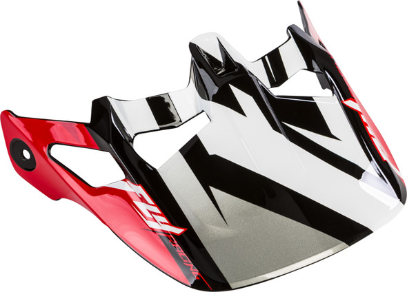 Fly Racing Werx Rival Helmet Visor Red/White/Black 73-92805