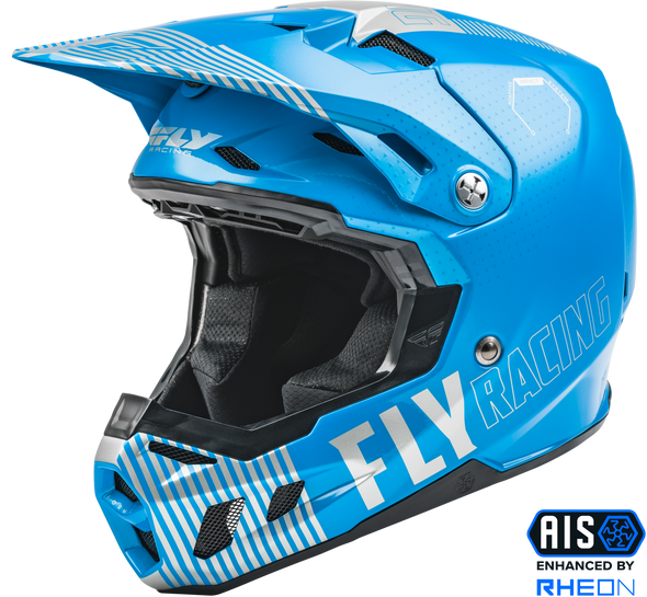 Fly Racing Formula Cc Primary Helmet Blue/Grey Sm 73-4303S