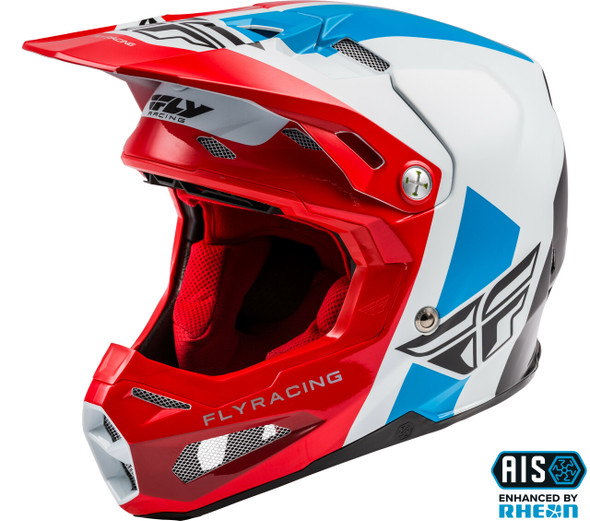 Fly Racing Formula Origin Helmet Red/White/Blue Sm 73-4402-5