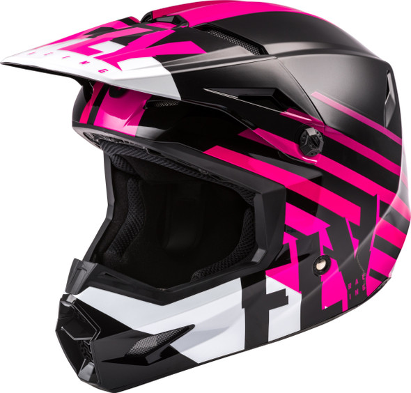 Fly Racing Kinetic Thrive Helmet Pink/Black/White Xs 73-3504Xs