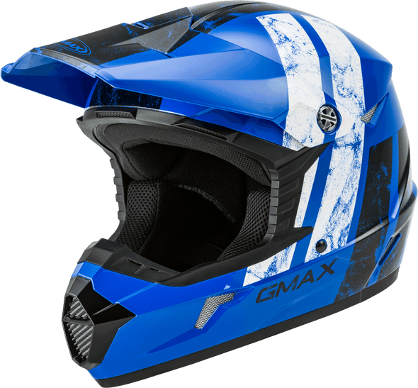 Gmax Mx-46 Off-Road Dominant Helmet Blue/Black/White 2X G3464048