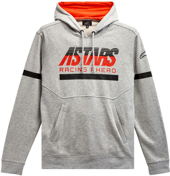 Alpinestars Club Hoodie Grey Heather Sm 1213-51060-1026-S