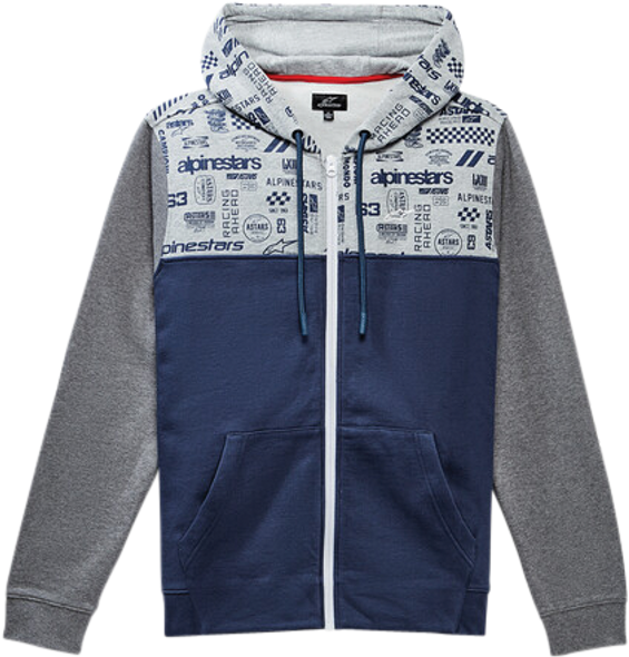 Alpinestars Perpetuity Hoodie Navy 2X 1230-53170-70-2Xl