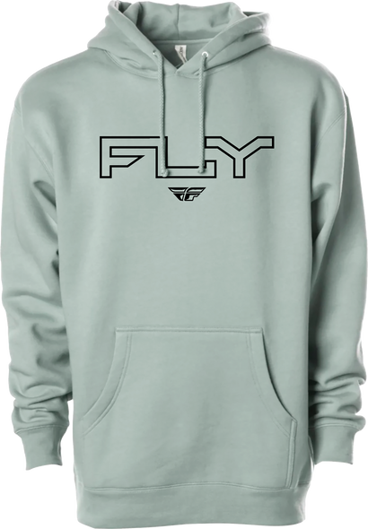 Fly Racing Fly Edge Hoodie Dusty Sage Md 354-0306M