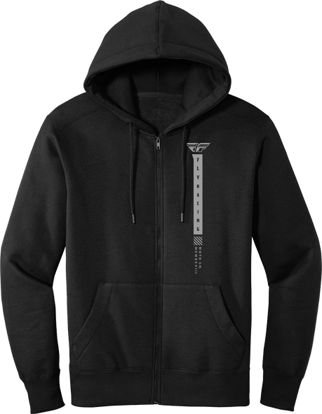 Fly Racing Fly Podium Hoodie Black/Grey 2X 354-01762X