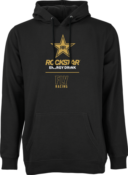 Fly Racing Fly Rockstar Hoodie Black/Gold 2X 354-02022X