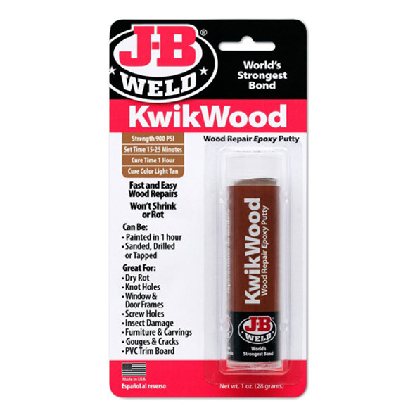 Jb Weld Kwik Wood Epoxy 8257