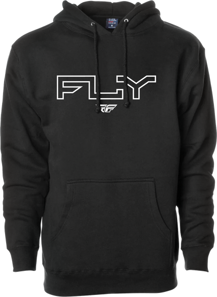 Fly Racing Youth Fly Edge Hoodie Black Yl/Yx 354-03042