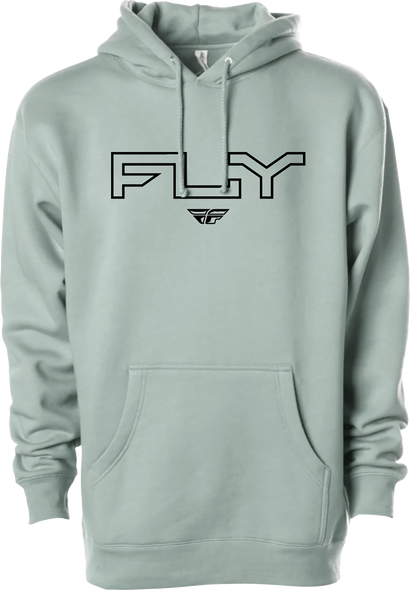 Fly Racing Youth Fly Edge Hoodie Dusty Sage Yl/Yx 354-03062