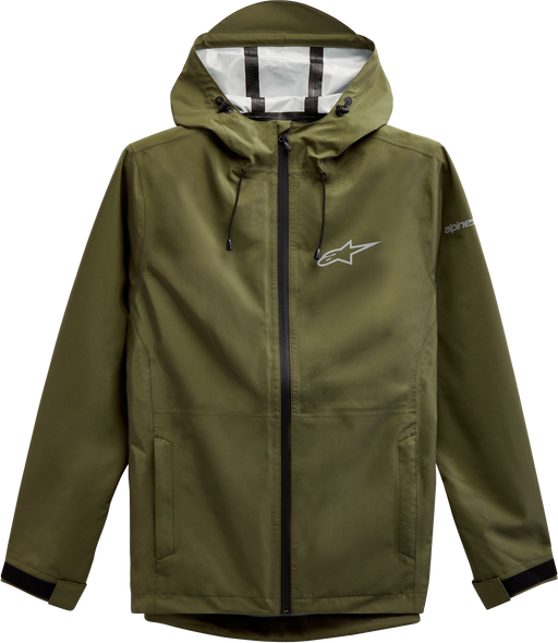 Alpinestars Omni Rain Jacket Military Green Md 1232-11010-690-M