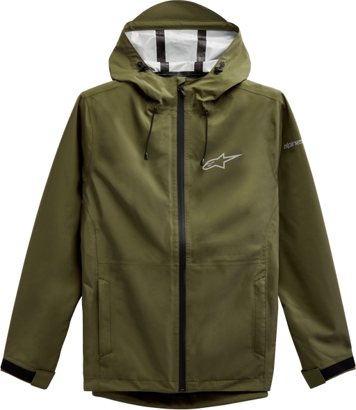 Alpinestars Omni Rain Jacket Military Green Sm 1232-11010-690-S