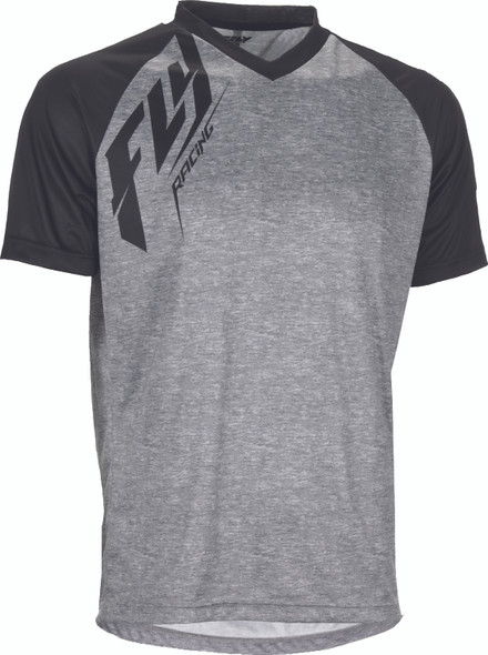 Fly Racing Action Jersey Shirt Heather Grey/Black Xl 352-0730X