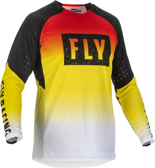 Fly Racing Evolution Dst L.E. Primary Jersey Red/Yellow/Black 2X 375-1242X
