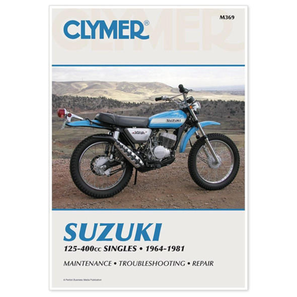 Clymer Manuals Clymer Manual Suzuki 125-400Cc Singles 64-81 Cm369