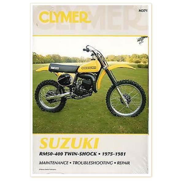 Clymer Manuals Service Manual Suzuki Cm371