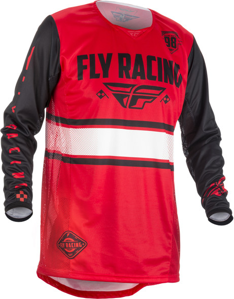 Fly Racing Kinetic Era Jersey Red/Black Ym 371-422Ym