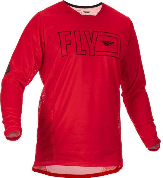 Fly Racing Kinetic Fuel Jersey Red/Black Lg 375-423L