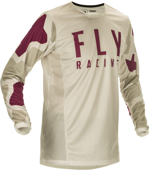 Fly Racing Kinetic K221 Jersey Stone/Berry Xl 374-527X