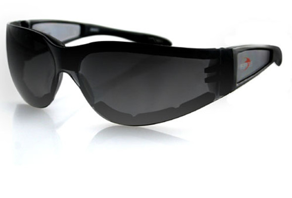 Balboa Shield Ii Sunglass Black Frame Smoked Lens Esh201