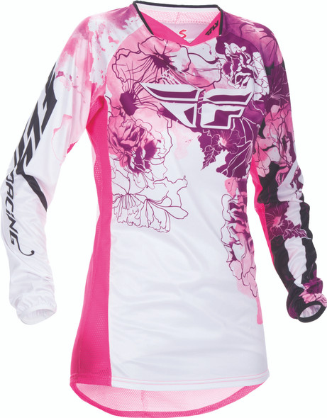 Fly Racing Kinetic Womens Jersey Pink/Purple X 370-622X