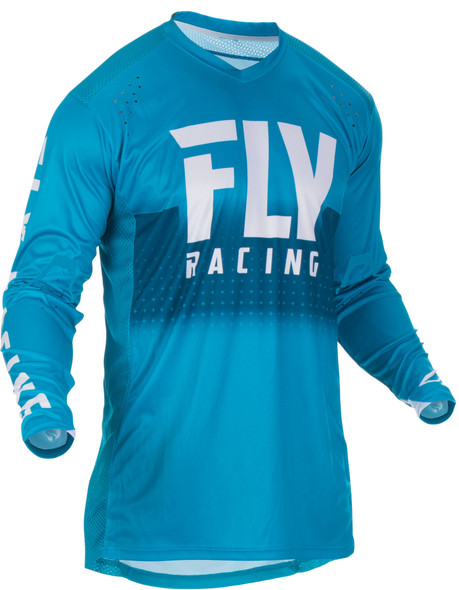Fly Racing Lite Hydrogen Jersey Blue/White 2X 372-7212X