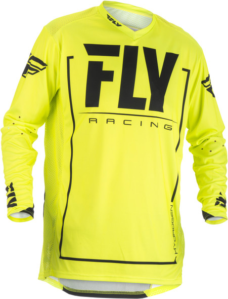 Fly Racing Lite Hydrogen Jersey Hi-Vis/Black 2X 371-7202X