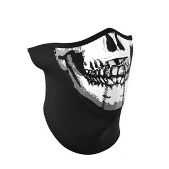 Balboa 3-Panel Half Mask Neoprene Skull Face Wnfm002H3
