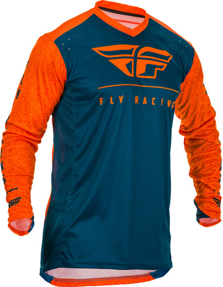 Fly Racing Lite Jersey Orange/Navy 2X 373-7232X