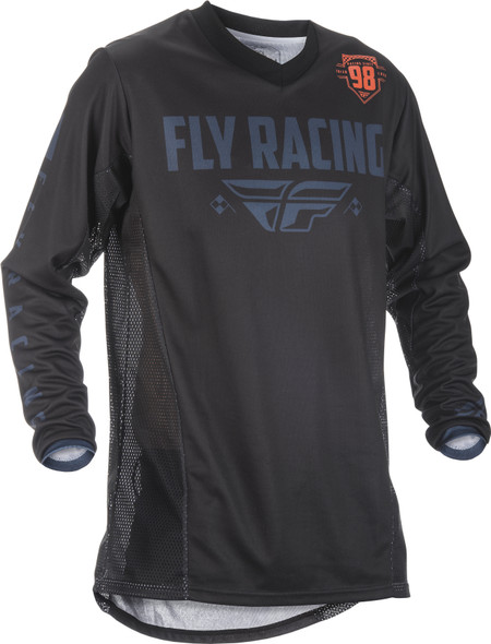 Fly Racing Patrol Jersey Black/Grey 2X 371-6492X