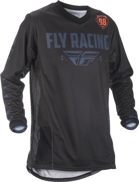 Fly Racing Patrol Jersey Black/Grey Xl 371-649X