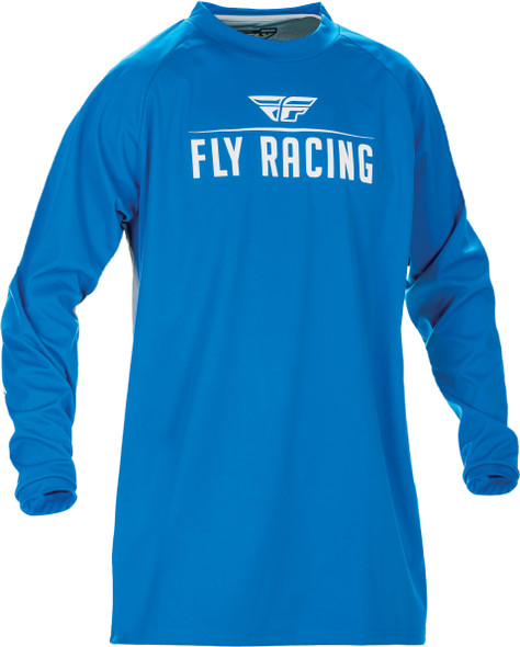 Fly Racing Windproof Jersey Blue/Grey Sm 370-801S