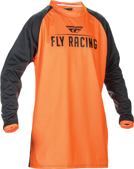 Fly Racing Windproof Jersey Flourescent Orange/Black Md 370-807M