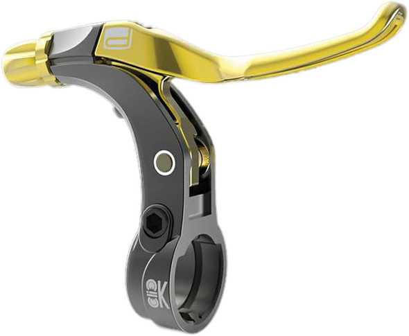 Promax V-Point Brake Lever Short Gold Br3629