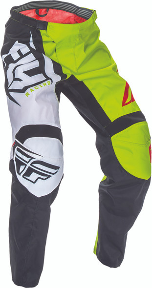 Fly Racing F-16 Pant Black/Lime Sz 18 370-93518