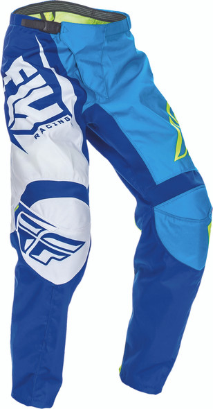 Fly Racing F-16 Pant Blue/Hi-Vis Sz 26 370-93126