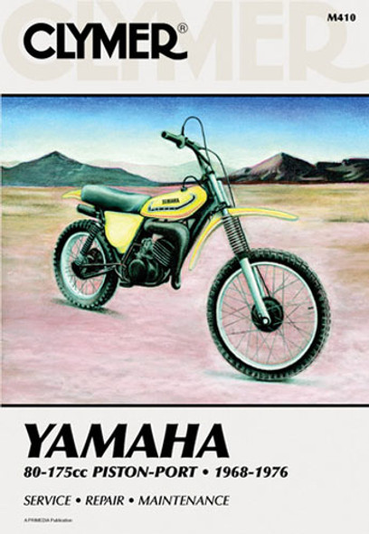 Clymer Manual Yamaha 80-175Cc Piston Port Cm410