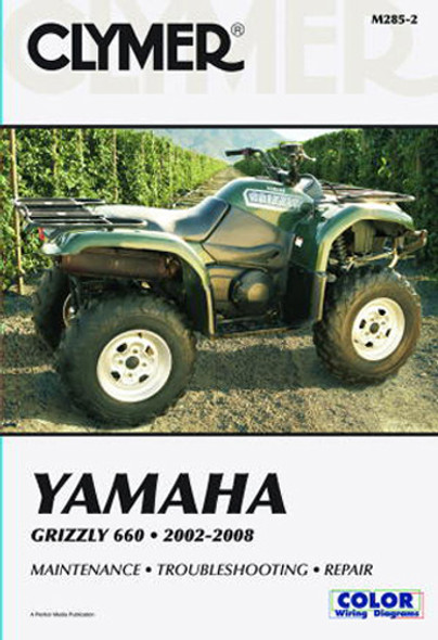 Clymer Manuals Service Manual - Yamaha Grizzly Cm2852