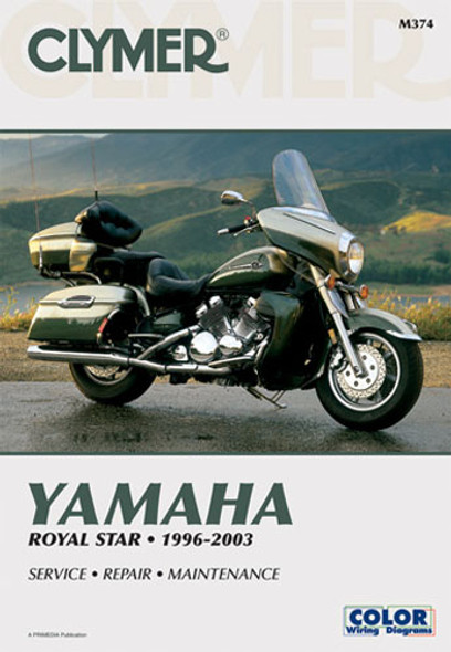 Clymer Manuals Clymer Manual Yamaha Royal Star 1996-2010 Cm3742