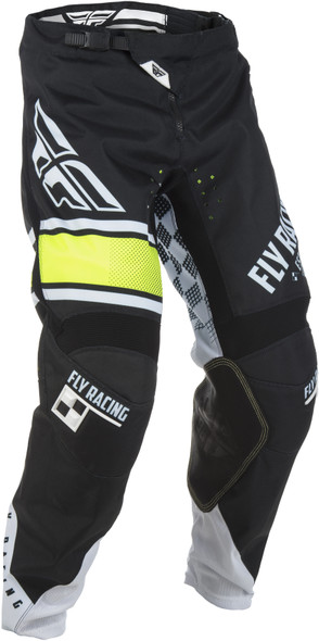 Fly Racing Kinetic Era Pants Black/White Sz 28 371-43028