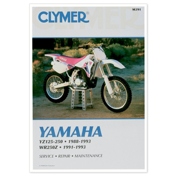 Clymer Manuals Service Manual Yamaha Yz125-250 Wr250Z Cm391