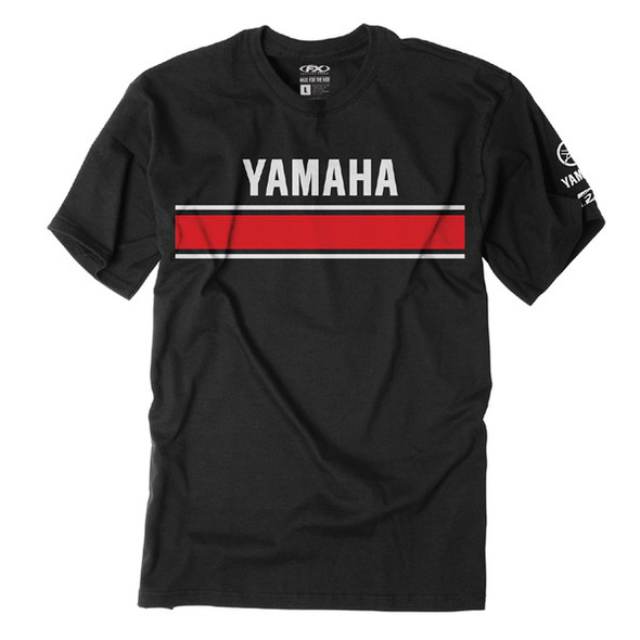 Factory Effex Yamaha Retro T- Shirt / Black (Xl) 20-87206