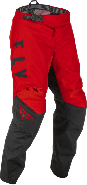 Fly Racing Youth F-16 Pants Red/Black Sz 24 375-93324