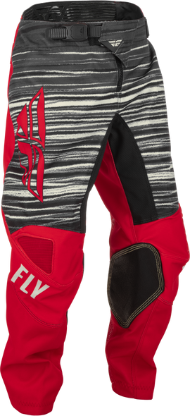 Fly Racing Youth Kinetic Wave Pants Red/Grey Sz 22 375-53722