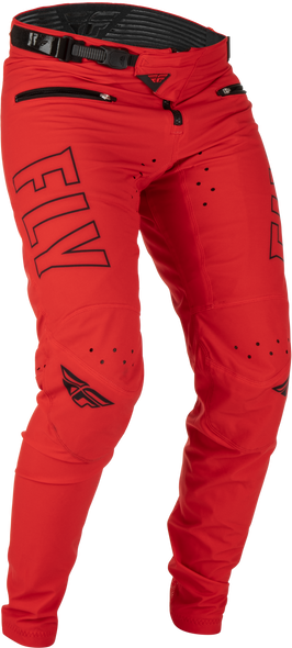 Fly Racing Youth Radium Bicycle Pants Red/Black Sz 18 375-04318