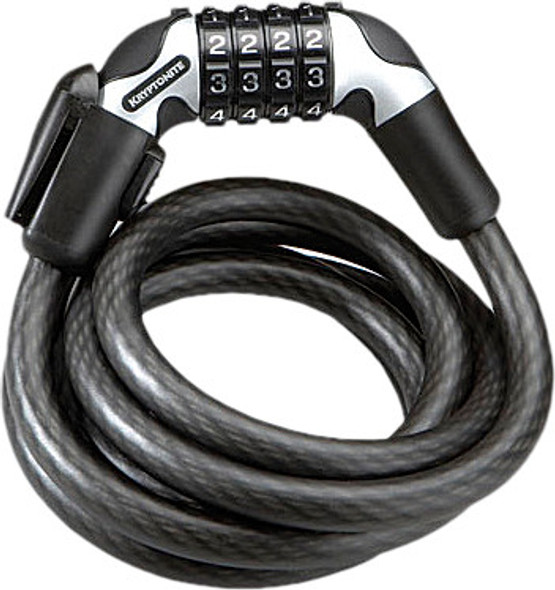 Kryptonite Kryptoflex 1218 Combo Cable Lock 1/2"X6' 1119