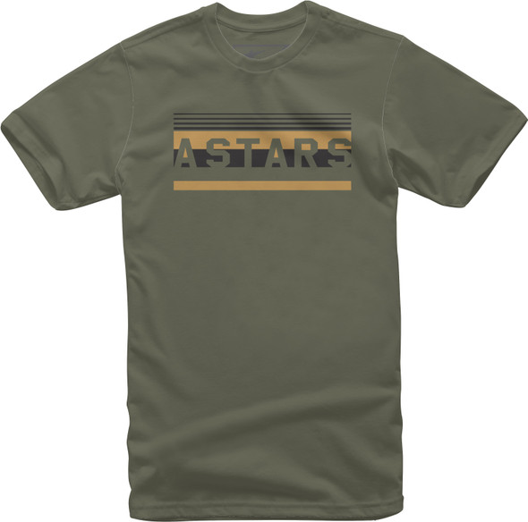 Alpinestars Bumper Tee Military Lg 1210-72010-690-Lg